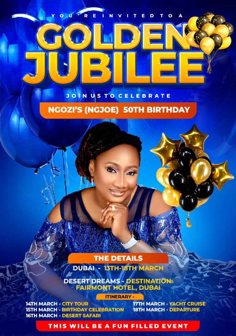 Dubai 50th Birthday Bash